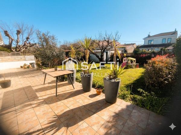 Plain pied sur Caudéran calme et lumineux