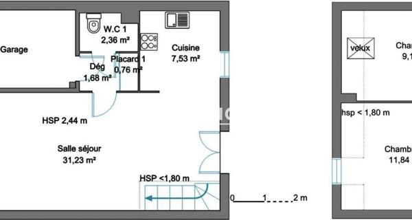 Location Maison 4 pièces 86.24 m² - Plogonnec 29180