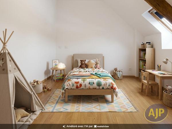 Maison à louer Louisfert : 3 pièces, 71m² avec 2 chambre(s) à 640€ - AJP Immobilier Châteaubriant