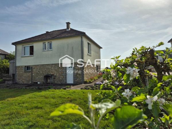 maison sur sous-sol avec vie de plain-pied