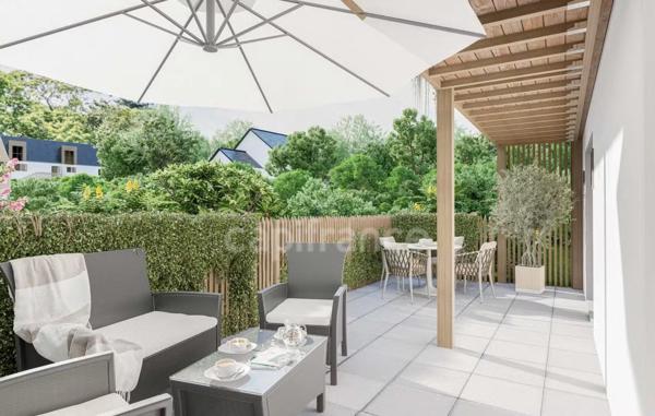 Dpt Finistère (29), à vendre QUIMPER appartement T4 de 96 m² habitable - Terrasse - Parking souterrain.