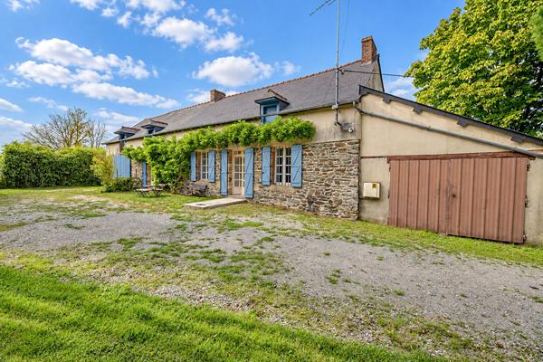 Charmante longère à vendre à 3 minutes de Chateaugiron - 5 pièces, 124 m² sur 2747 m² de terrain