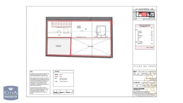 Appartement à vendre 4 pièces 75.96m² Dax (40100)