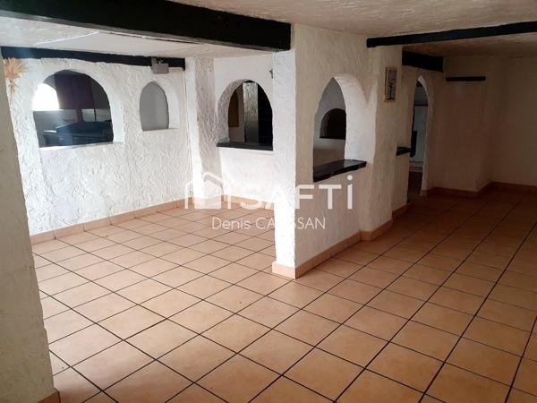 Immeuble: commerce/retauration + appartement - Centre bourg