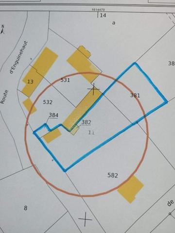 Terrain non constructible à vendre à Beussent dans le Pas-de-Calais (62170), ref : 069/654