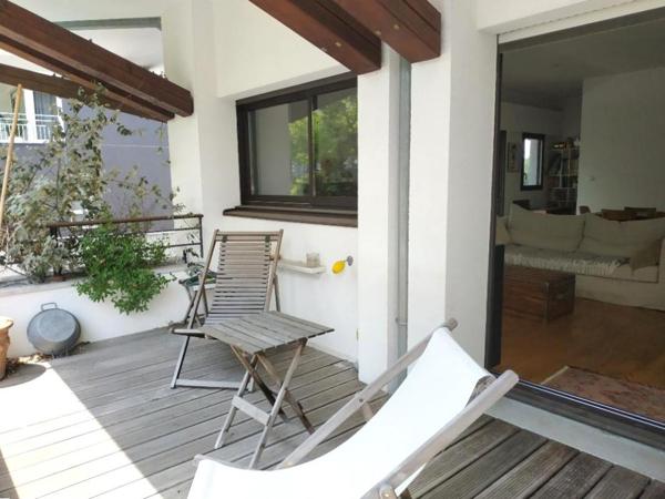 Appartement Nantes 3 pièces 77 m2 avec 3 terrasses, box et cave