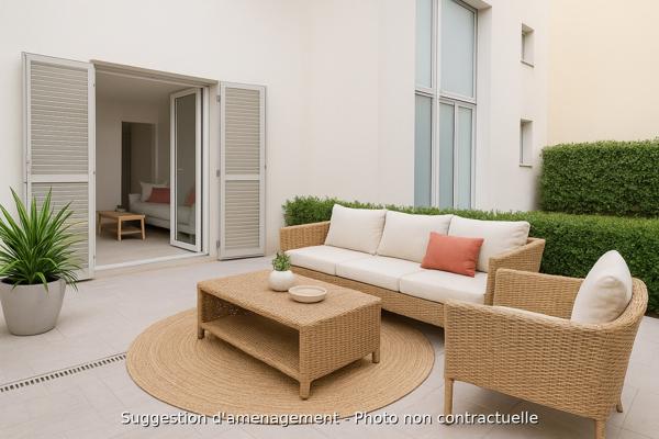 Massy (91300) Grand studio avec terrasse au Vieux Massy