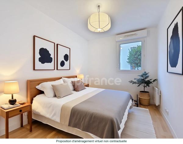 Vendu loué - appartement F3 avec balcon et parkings – Résidence sécurisée avec piscine à Coulommiers (77)