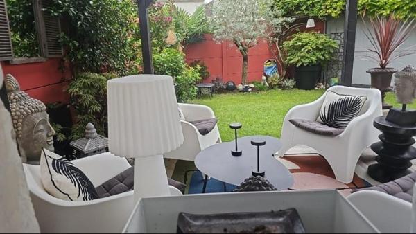 Maison Facade pierre 3 chambres jardin garage