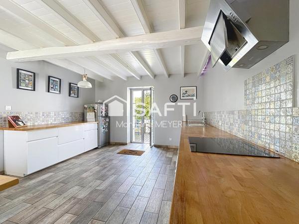 Ancien corps de ferme rénové 3 chambres + bureau