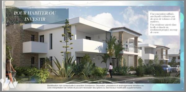 VEFA d'un Duplex de type 3 avec terrasses et jardin