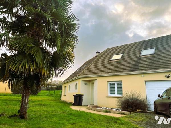 SAINTE JAMME SUR SARTHE Pavillon de 141m² proche le Mans nord