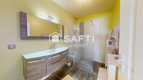 Maison plain pied avec jardin piscinable et garage