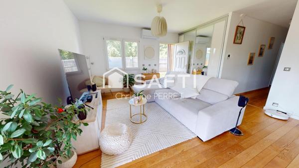 Maison plain pied avec jardin piscinable et garage