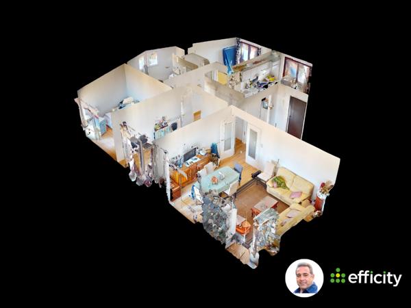 Appartement 4 pièces - 90 m² Exclusivité efficity