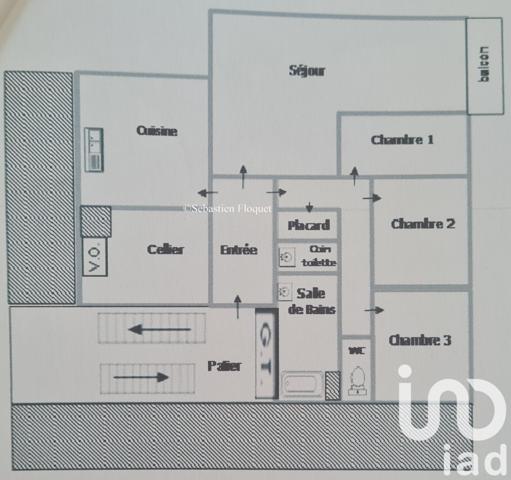 Appartement à vendre 5 pièces 90 m² Neuville-aux-Bois