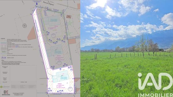 Terrain à vendre 760 m² Pontcharra