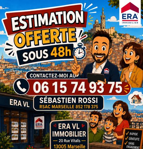 Studio rénové et meublé à vendre Marseille 10ème ? Secteur Timone ? Balcon ? Ascenseur