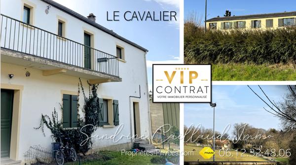 En EXCLUSIVITf VIP - Dans cadre exceptionnel - 8mn HOUDAN - Appartement T2+ - 1 chambre - séjour double - 137000 Euros HAI