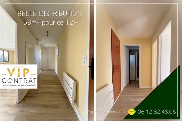 En EXCLUSIVITf VIP - Dans cadre exceptionnel - 8mn HOUDAN - Appartement T2+ - 1 chambre - séjour double - 137000 Euros HAI