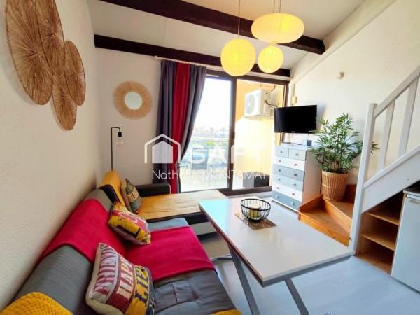 Superbe Duplex de 37m²,T3, vue Lac,Terrasse de 7m²