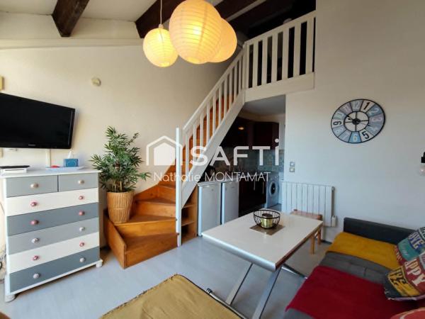 Superbe Duplex de 37m²,T3, vue Lac,Terrasse de 7m²