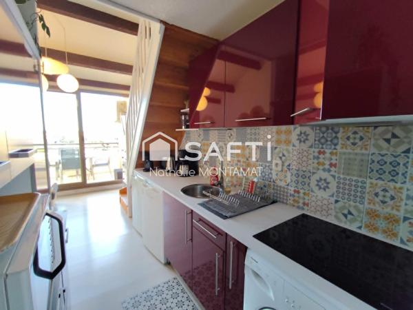 Superbe Duplex de 37m²,T3, vue Lac,Terrasse de 7m²