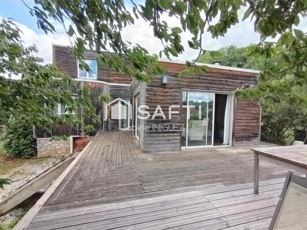 MAISON EN BOIS COMTEMPORAINE