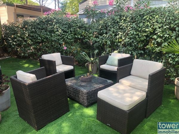 Mobilhome dans parc de loisirs 5 étoiles