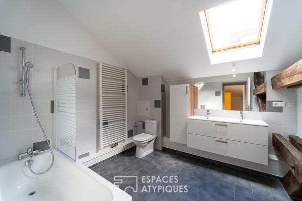 Dernier étage en coeur de ville