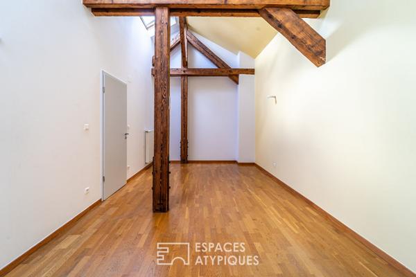 Dernier étage en coeur de ville