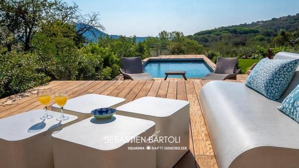 Maison T3 de 137m2 avec piscine chauffée vue montagne