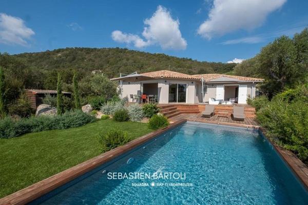 Maison T3 de 137m2 avec piscine chauffée vue montagne