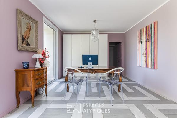 Maison de maître revisitée, esprit contemporain et parc arboré