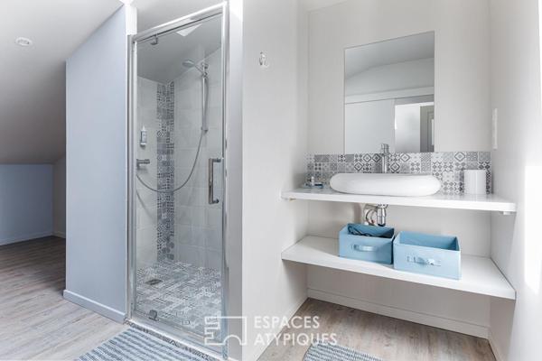 Maison de maître revisitée, esprit contemporain et parc arboré