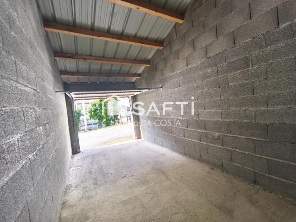 6 couchages possibles +casier à ski et garage