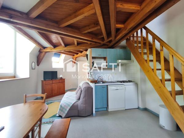 6 couchages possibles +casier à ski et garage