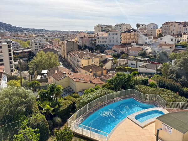 Appartement Cannes dernier étage 5 pièces 125.12 m2 terrasse 150 m²