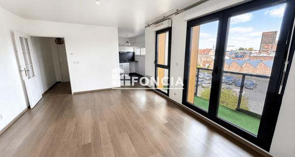 À vendre Appartement 3 pièces 65.25 m² - Tourcoing 59200