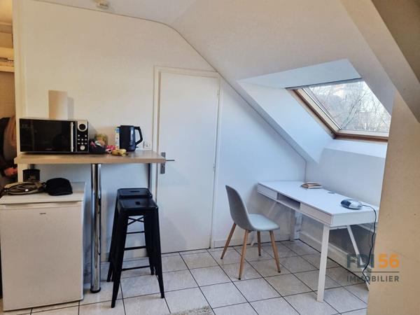 A VENDRE STUDIO MEUBLE 18 m² - KERENTRECH , Lorient