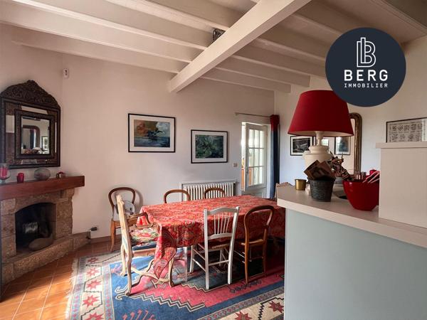 Maison de charme – 9 pièces – à 500m du port de La Trinité Sur Mer