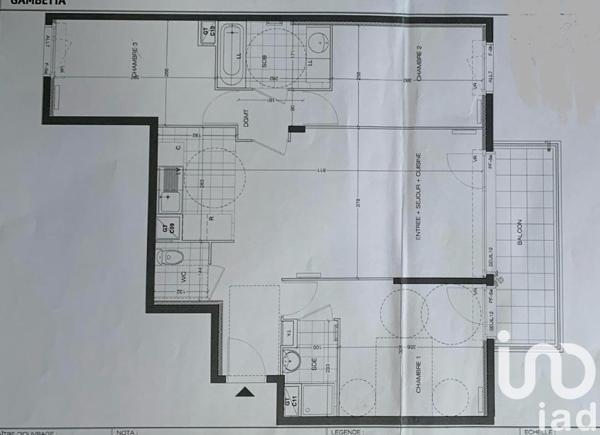 Appartement à vendre 4 pièces 78 m² Colombes