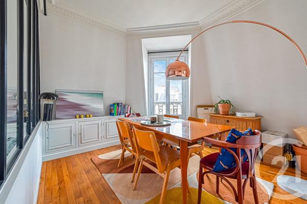 Appartement F3 à vendre  3 pièces - 60,50 m2 PARIS - 75018