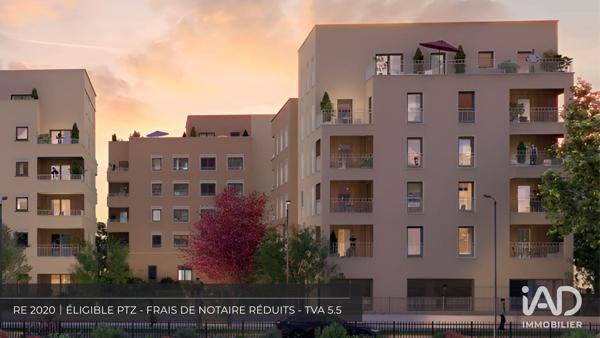 Appartement à vendre 3 pièces 61 m² Vaulx-en-Velin