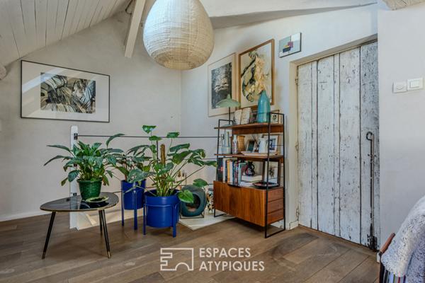 Refuge bohème en duplex sous les toits de Nantes – 6 pièces
