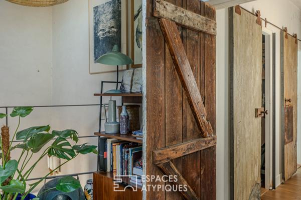 Refuge bohème en duplex sous les toits de Nantes – 6 pièces