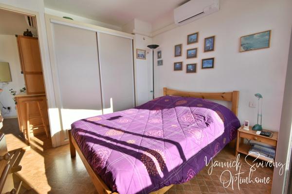 APPARTEMENT T2 CABINE - MAGNIFIQUE VUE SUR LE PORT DE PLAISANCE