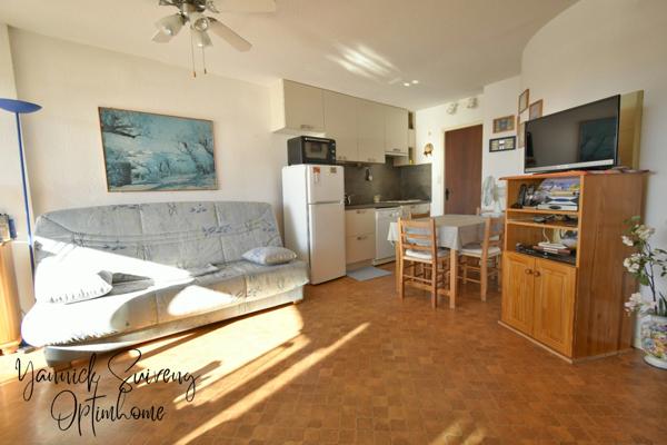 APPARTEMENT T2 CABINE - MAGNIFIQUE VUE SUR LE PORT DE PLAISANCE