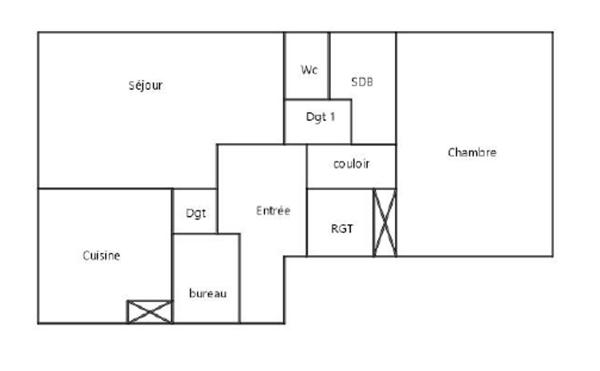 Appartement · Vente Lyon (69006) 2 pièces · 67m²