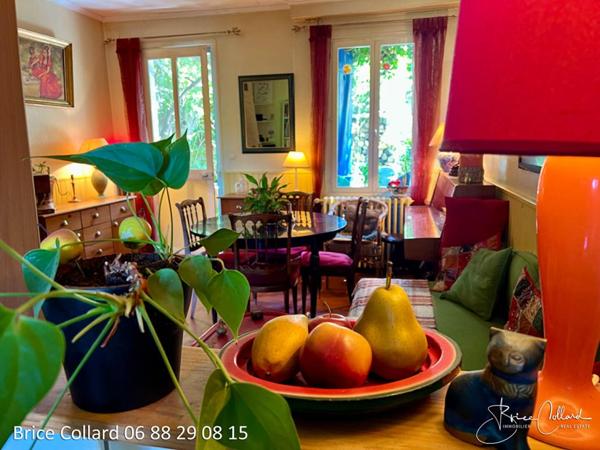 60100 CREIL Maison de ville en pierre 2-3 chambres avec cour et jardin